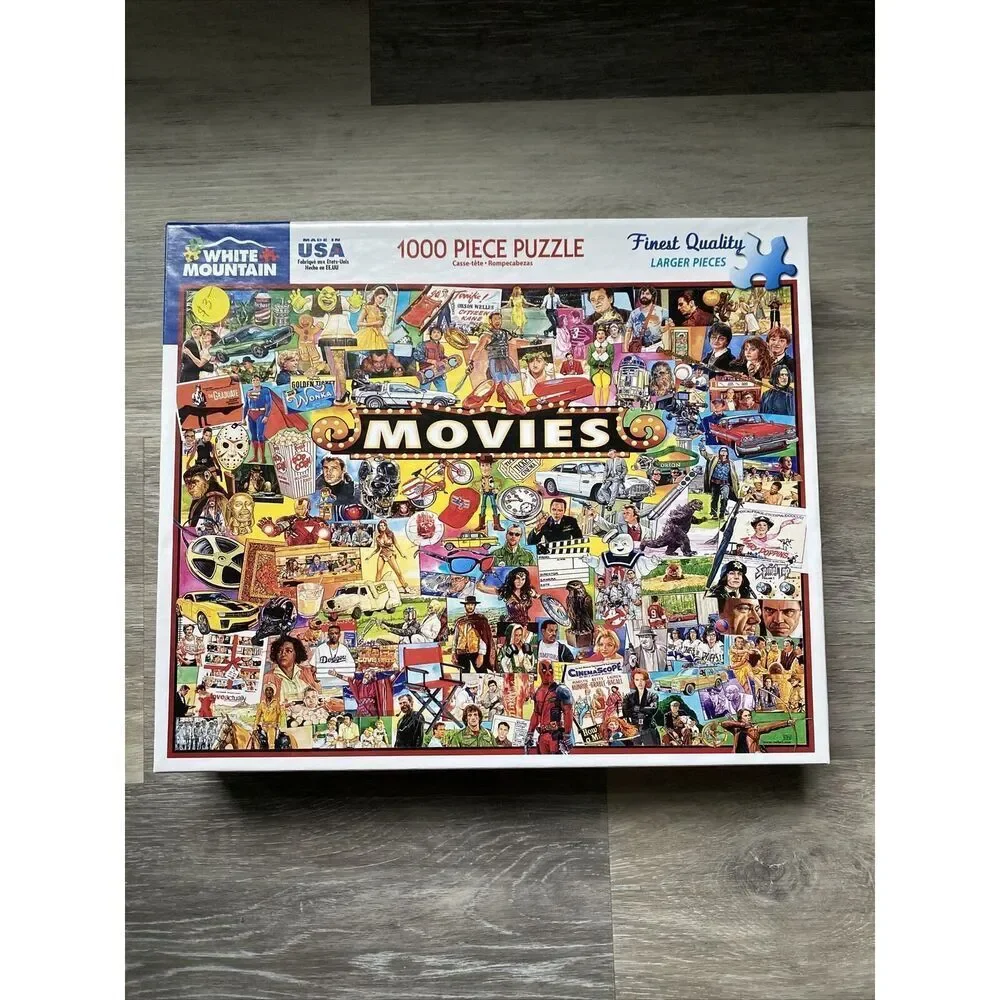 White Mountain Jigsaw Puzzle 